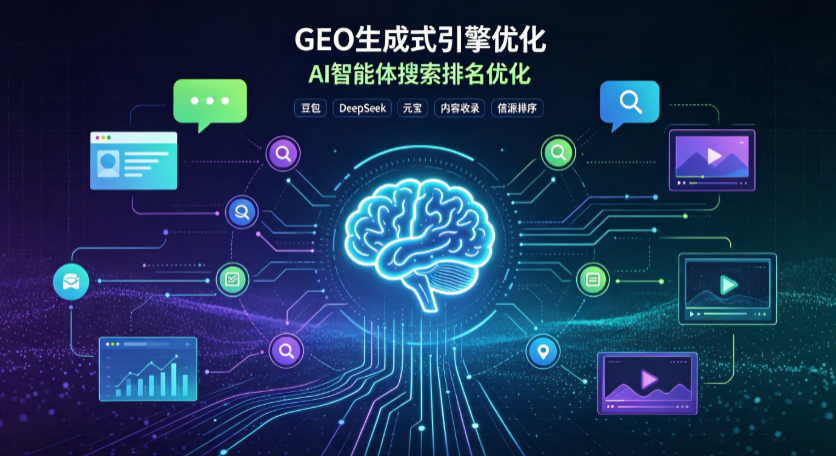 阿尔山市GEO 浪潮来袭：生成式引擎优化崛起，创作者争抢豆包、DeepSeek、元宝智能体流量入口